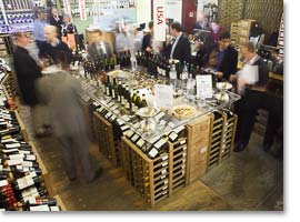 At tasting at Uncorked , in full flow