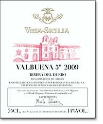 Vega Sicilia Valbuena