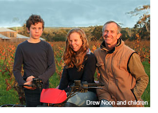 Drew Noon and children