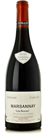 2012 Bernard Coillot Marsannay Boivins