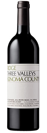 2023 Ridge Three Valleys (Sonoma County)