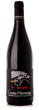 2017 Saint Clair Crozes-Hermitage étincelle